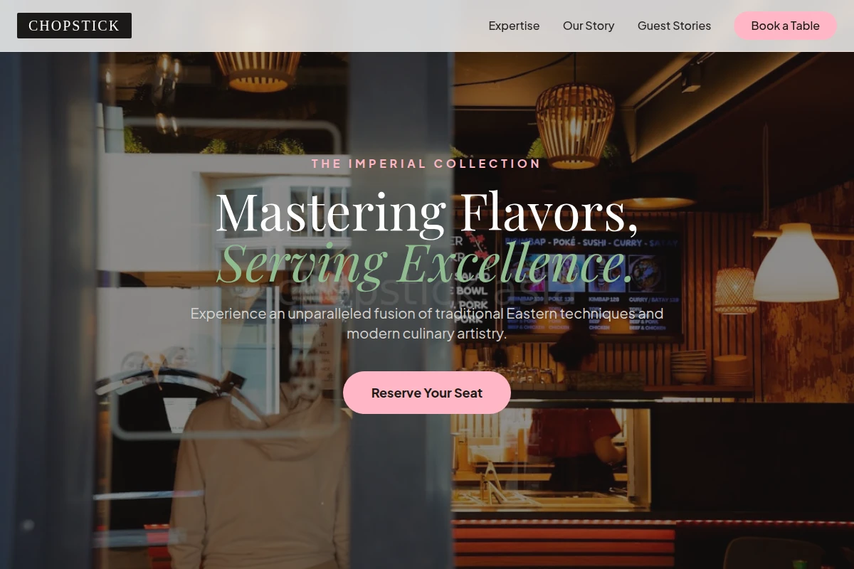 Chopstick Asian Fusion Food