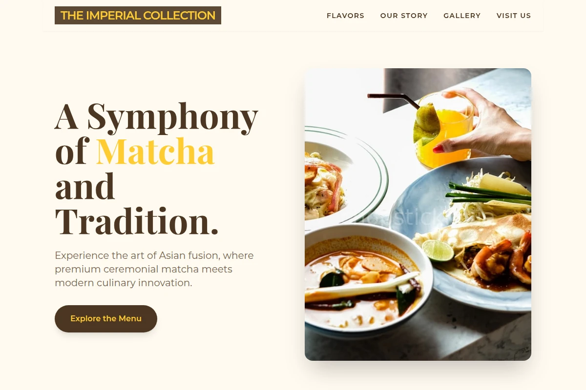 Matcha Asian Fusion Food