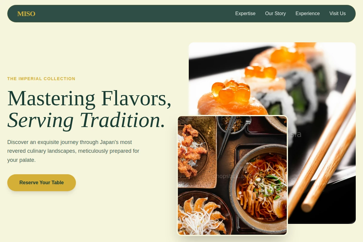 Miso Japanese Food
