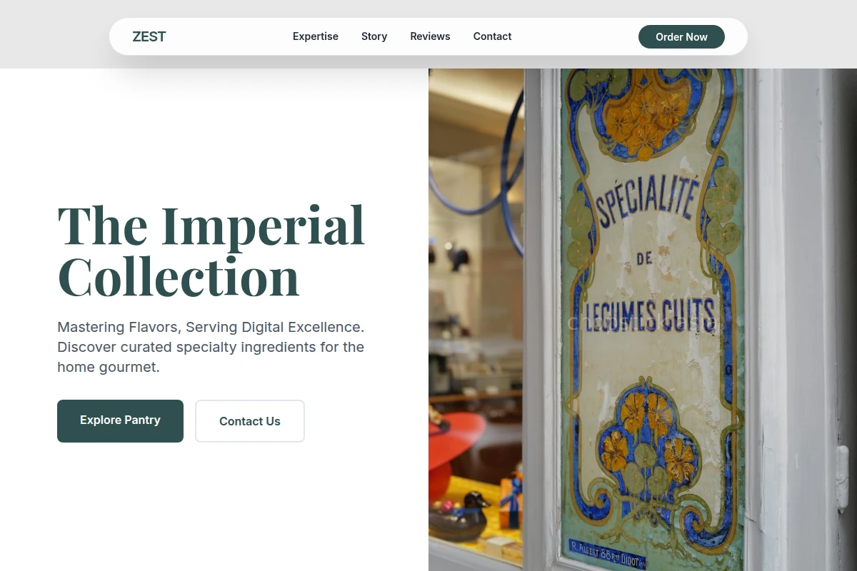 Zest Specialty Food