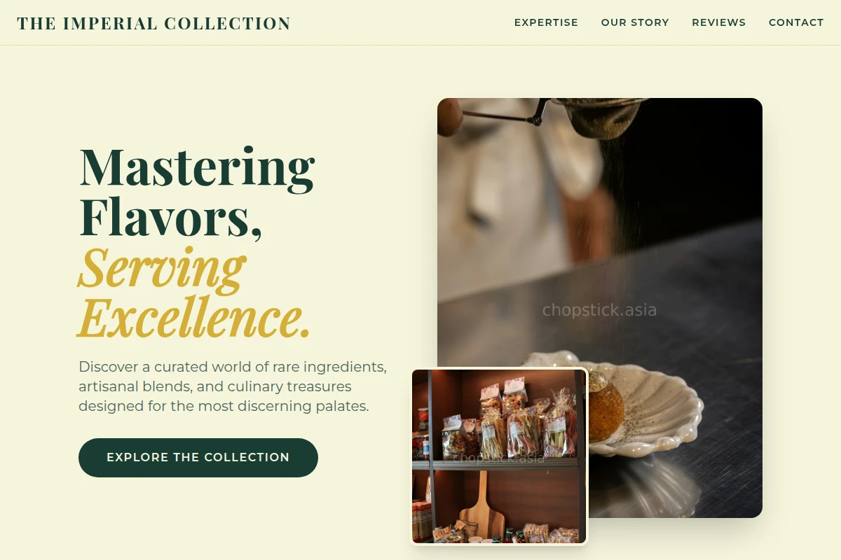 Culinary Specialty Food